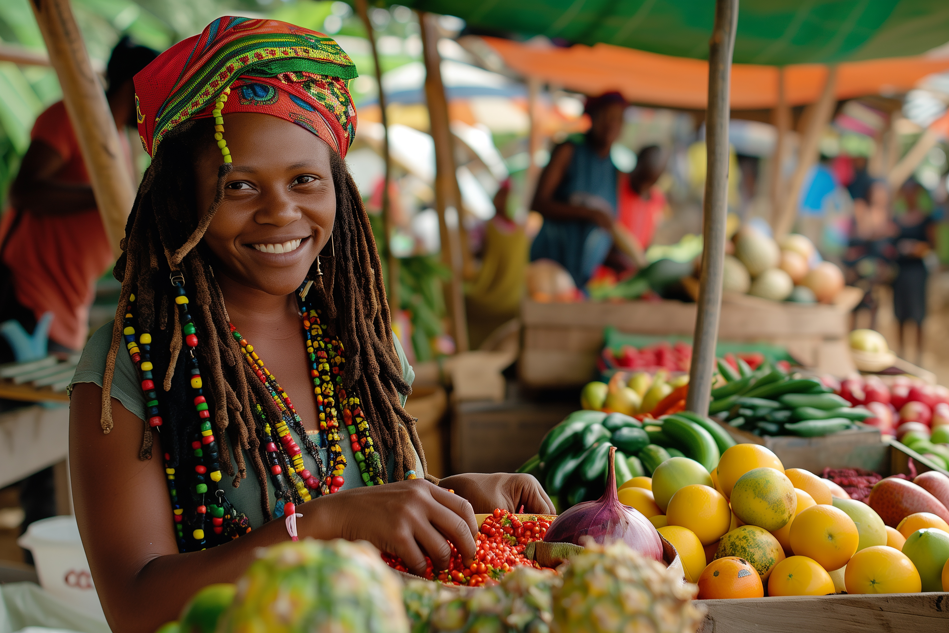 African entrepreneurs collaborating